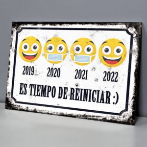 Es Tiempo de Reiniciar, Pandemia con Barbijo