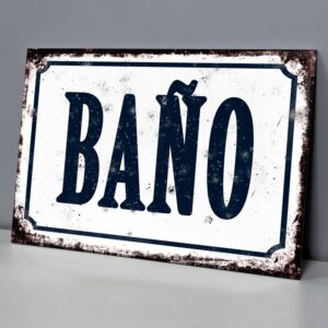 Baño Retro Oxidado