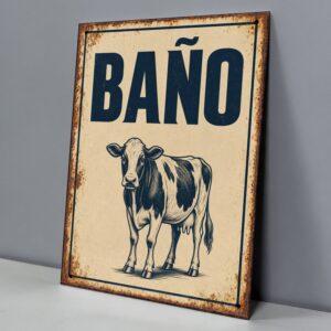 Baño con Vaca