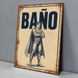 Baño Superman