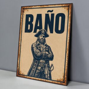 Baño Pirata Calavera