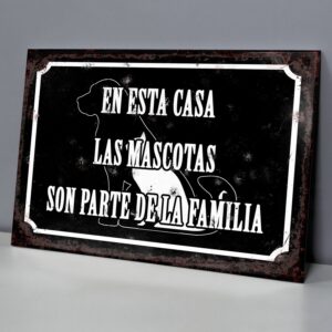 En Esta Casa Las Mascotas Son Parte De La Familia