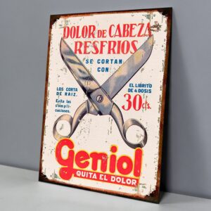Geniol Corta de Raíz Dolor de Cabeza y Resfríos