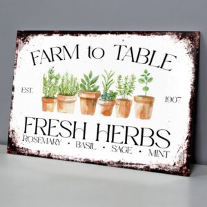 Farm to Table Hierbas Frescas