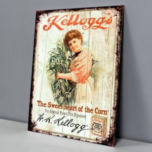 Kelloggs Corn Flakes Mujer Con Maíz