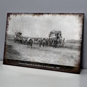 Cruce de Diligencias, Montevideo 1887
