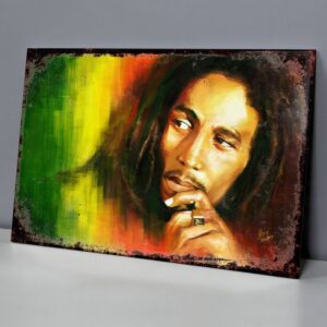 Bob Marley Retrato a Color