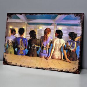 Pink Floyd Cuerpos Pintados con Discos