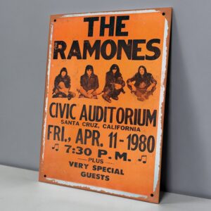 Ramones Gira Santa Cruz California 1980