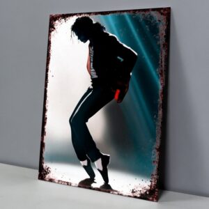 Michael Jackson Silueta Bailando
