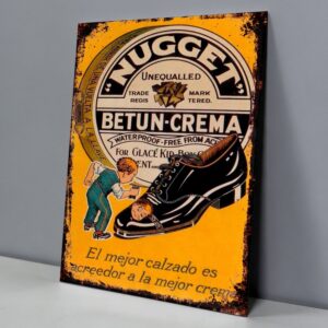 Betún Nugget, Niño Lustrando Zapato