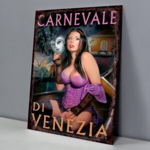 Carnevale Di Venezia Pin-Up