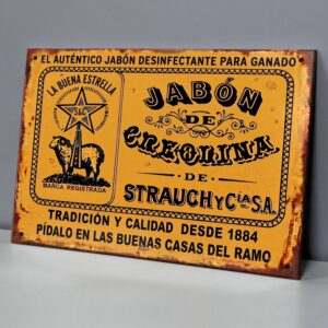 Jabón de Creolina Strauch y Cía