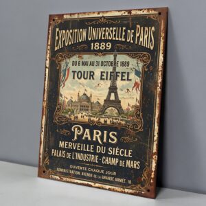 Torre Eiffel Exposición Universal 1889