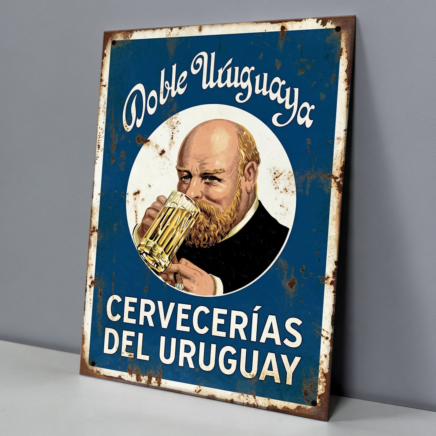 Cerveza Doble Uruguaya - Chapa Vintage - ACI001