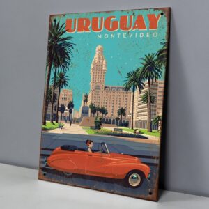 Montevideo, Palacio Salvo y Convertible Rojo