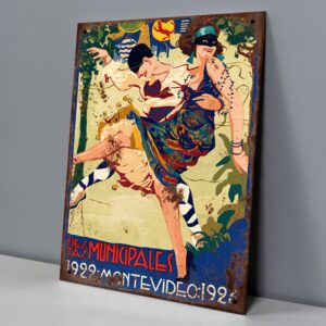 Montevideo Carnaval 1922, Pareja Bailando