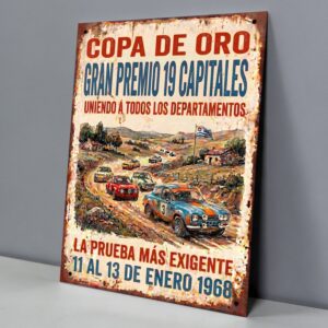 Rally Copa De Oro 19 Capitales 1968