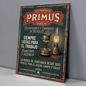 Primus, Calentadores y Lámparas a Kerosene