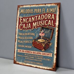 Caja Musical con Bailarina