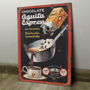 Chocolate Aguila Express En Escamas - Chapa Vintage - ACS006