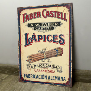 Faber-Castell, Manojo de Lápices - Chapa Vintage - ACU002