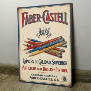 Faber-Castell, Justa Medieval Colores - Chapa Vintage - ACU003