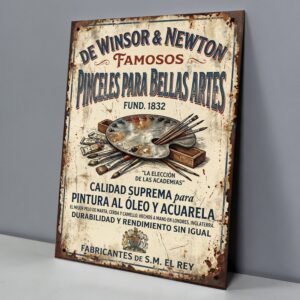 Pinceles Winsor & Newton Fund. 1832
