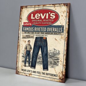 Levis Original Riveted Overalls