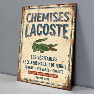 Chemises Lacoste, El Cocodrilo Desde 1933