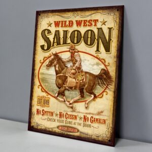 Saloon Wild West Est 1849