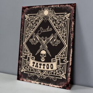 Estudio Tattoo Con Calavera