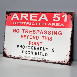 Area 51 Restricted, Prohibido Fotografiar