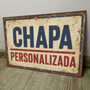 Chapa Personalizada
