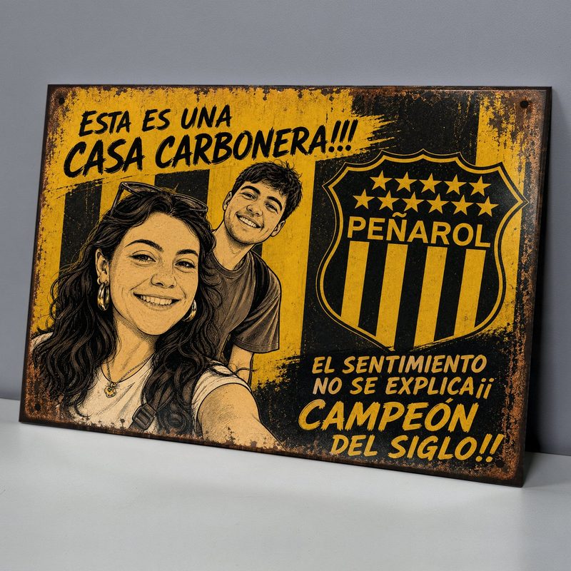 Chapa personalizada de ejemplo 1